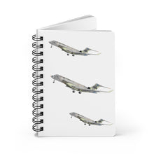 Load image into Gallery viewer, Global 7500 FTV 1 - White Background - Spiral Bound Journal
