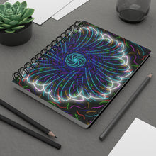 Load image into Gallery viewer, Cosmic Flower in Colour - Spiral Bound Journal
