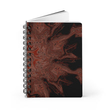 Load image into Gallery viewer, Flowing Lava - Spiral Bound Journal
