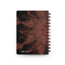 Load image into Gallery viewer, Flowing Lava - Spiral Bound Journal
