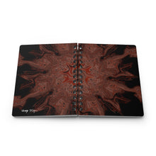 Load image into Gallery viewer, Flowing Lava - Spiral Bound Journal
