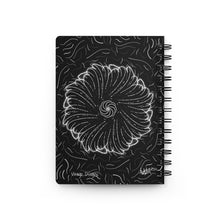 Load image into Gallery viewer, Isabelle&#39;s Flow - Black and White  - Spiral Bound Journal
