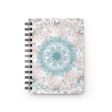 Load image into Gallery viewer, Deep Liquid - White Background - Spiral Bound Journal
