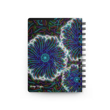 Load image into Gallery viewer, Cosmic Flower Set in Colour - Spiral Bound Journal
