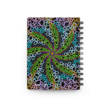 Load image into Gallery viewer, Rubber Band Man Flower - Spiral Bound Journal
