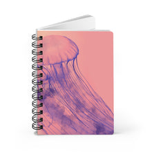 Load image into Gallery viewer, Jellyfish  - Black  - Spiral Bound Journal
