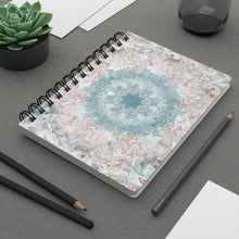 Load image into Gallery viewer, Deep Liquid - White Background - Spiral Bound Journal
