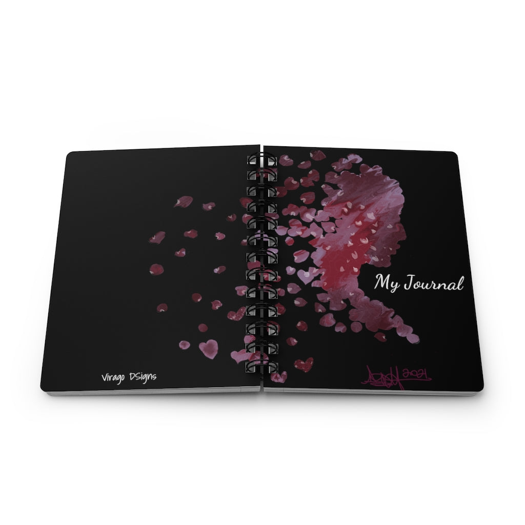 Celebrating Women - Black - Spiral Bound Journal