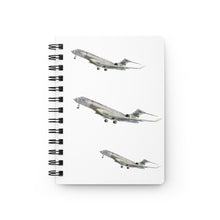 Load image into Gallery viewer, Global 7500 FTV 1 - White Background - Spiral Bound Journal
