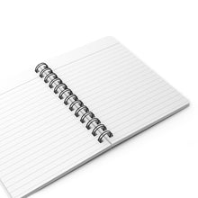 Load image into Gallery viewer, Deep Liquid - White Background - Spiral Bound Journal
