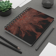 Load image into Gallery viewer, Flowing Lava - Spiral Bound Journal
