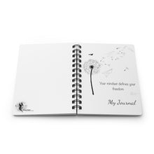 Load image into Gallery viewer, Paper Plane - Freedom - Spiral Bound Journal
