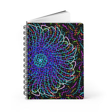 Load image into Gallery viewer, Cosmic Flower in Colour Part 2 - Spiral Bound Journal
