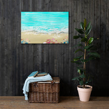 Load image into Gallery viewer, Beach - Sea Shells Canvas
