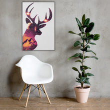 Load image into Gallery viewer, Deer Under The Stars - Canvas
