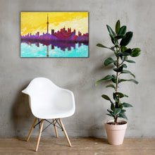 Load image into Gallery viewer, Colourful Toronto - Canvas
