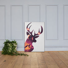 Load image into Gallery viewer, Deer Under The Stars - Canvas
