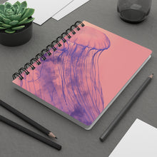 Load image into Gallery viewer, Jellyfish  - Black  - Spiral Bound Journal
