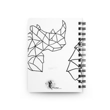 Load image into Gallery viewer, The Rhino Named TED - Spiral Bound Journal
