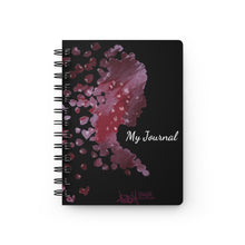 Load image into Gallery viewer, Celebrating Women - Black - Spiral Bound Journal
