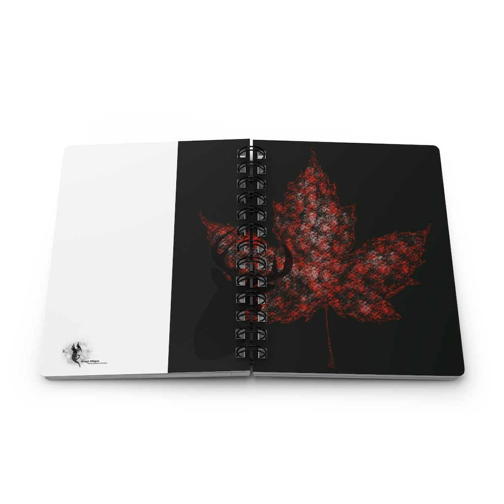 Oh Canada - Polar Deer - Spiral Bound Journal