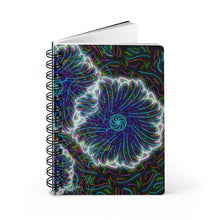 Load image into Gallery viewer, Cosmic Flower Set in Colour - Spiral Bound Journal
