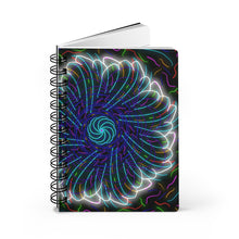 Load image into Gallery viewer, Cosmic Flower in Colour - Spiral Bound Journal
