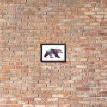 Load image into Gallery viewer, Art in A Polar Bear - Framed Poster
