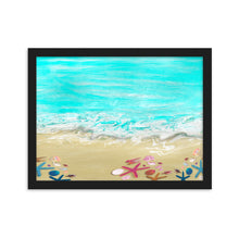 Load image into Gallery viewer, Beach Art - Framed Poster
