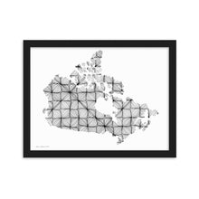 Load image into Gallery viewer, Curves Canada (White) - Framed Poster
