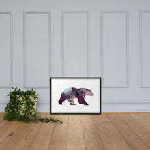 Load image into Gallery viewer, Art in A Polar Bear - Framed Poster
