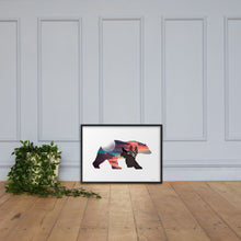 Load image into Gallery viewer, Art in A Polar Bear Part 2 - Framed Poster
