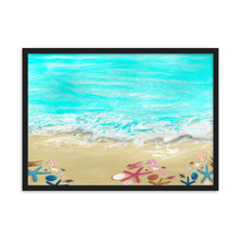 Load image into Gallery viewer, Beach Art - Framed Poster
