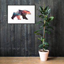 Load image into Gallery viewer, Art in A Polar Bear Part 2 - Framed Poster
