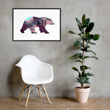 Load image into Gallery viewer, Art in A Polar Bear - Framed Poster
