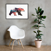 Load image into Gallery viewer, Art in A Polar Bear Part 2 - Framed Poster
