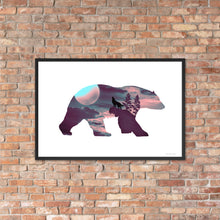 Load image into Gallery viewer, Art in A Polar Bear - Framed Poster
