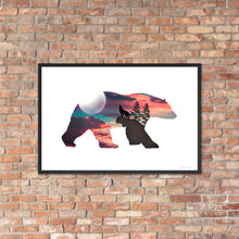 Load image into Gallery viewer, Art in A Polar Bear Part 2 - Framed Poster
