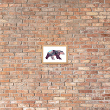 Load image into Gallery viewer, Art in A Polar Bear - Framed Poster
