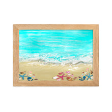 Load image into Gallery viewer, Beach Art - Framed Poster
