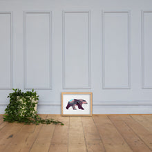 Load image into Gallery viewer, Art in A Polar Bear - Framed Poster
