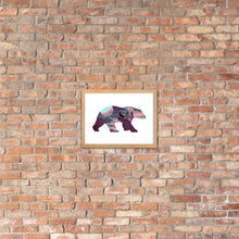 Load image into Gallery viewer, Art in A Polar Bear - Framed Poster
