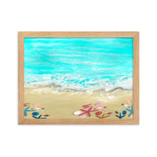 Load image into Gallery viewer, Beach Art - Framed Poster
