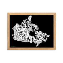 Load image into Gallery viewer, Mandala Canada - Framed Poster
