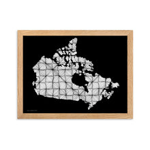 Load image into Gallery viewer, Curves Canada - Framed Poster
