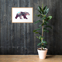 Load image into Gallery viewer, Art in A Polar Bear - Framed Poster
