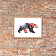 Load image into Gallery viewer, Art in A Polar Bear Part 2 - Framed Poster
