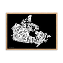 Load image into Gallery viewer, Mandala Canada - Framed Poster
