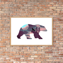 Load image into Gallery viewer, Art in A Polar Bear - Framed Poster
