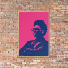 Load image into Gallery viewer, The Weeknd Wall Art - Watercolour (Pink and Blue) - Framed Poster
